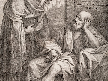 PAULUS TADELT PETRUS, Angelica Kauffmann, nach Guido Reni, um 1776, Kupferstich, Domschatz Münster, Inv.-Nr. Gr.085, Foto: Dr. Michael Reuter