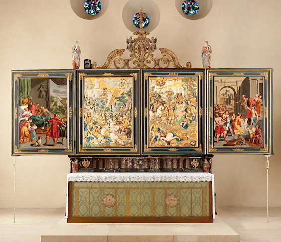 View of the former high altar in St. Paul's Cathedral, photo: Stephan Kube, D-48268 Greven